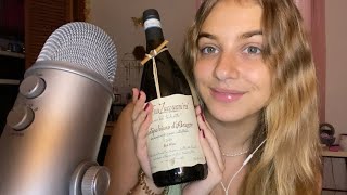 ASMR fast tapping on random things-christmas gifts | whispering and scratching screenshot 4