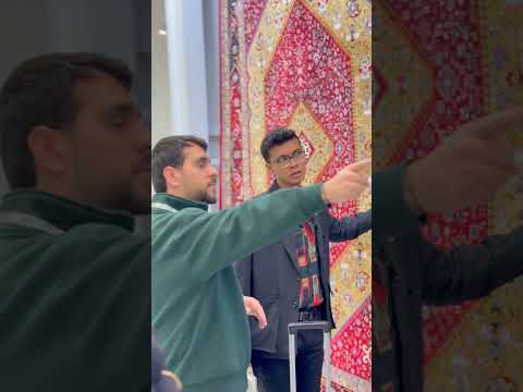 روز دوم  2025 حضور فرش افشون در نمایشگاه فرش استانبول آریا دوک