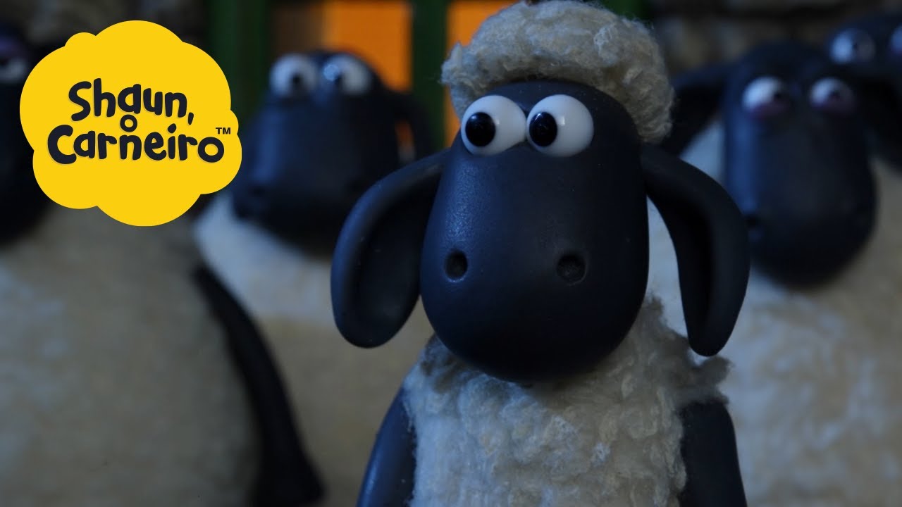 🐑Shaun, o Carneiro [Shaun the Sheep] a noite bate diferente 🐑 Hora Especial🐑| Cartoons Para Crianças