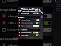 Settings reveal #roblox #viral #rivals #youtubeshorts #shorts #rivalsgameplay