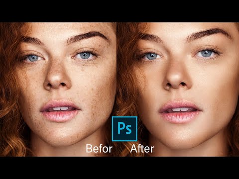 High-End Skin Retouching in 1 Minute or in Photoshop 2020 l PiXimperfect