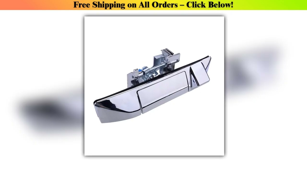 Chrome Tailgate Back Door Handle With Camera Hole Fit for MAXUS LDV T60 Everyday Edition