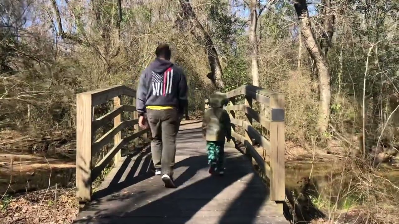 Hiking at Lagoon Park Trail Montgomery, AL- Hiking 2022  #2