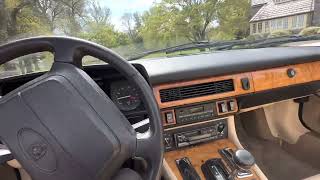 Jaguar XJS start up 1993 Jaguar Xjs 4 0l Start Up Quick Tour Rev 70k