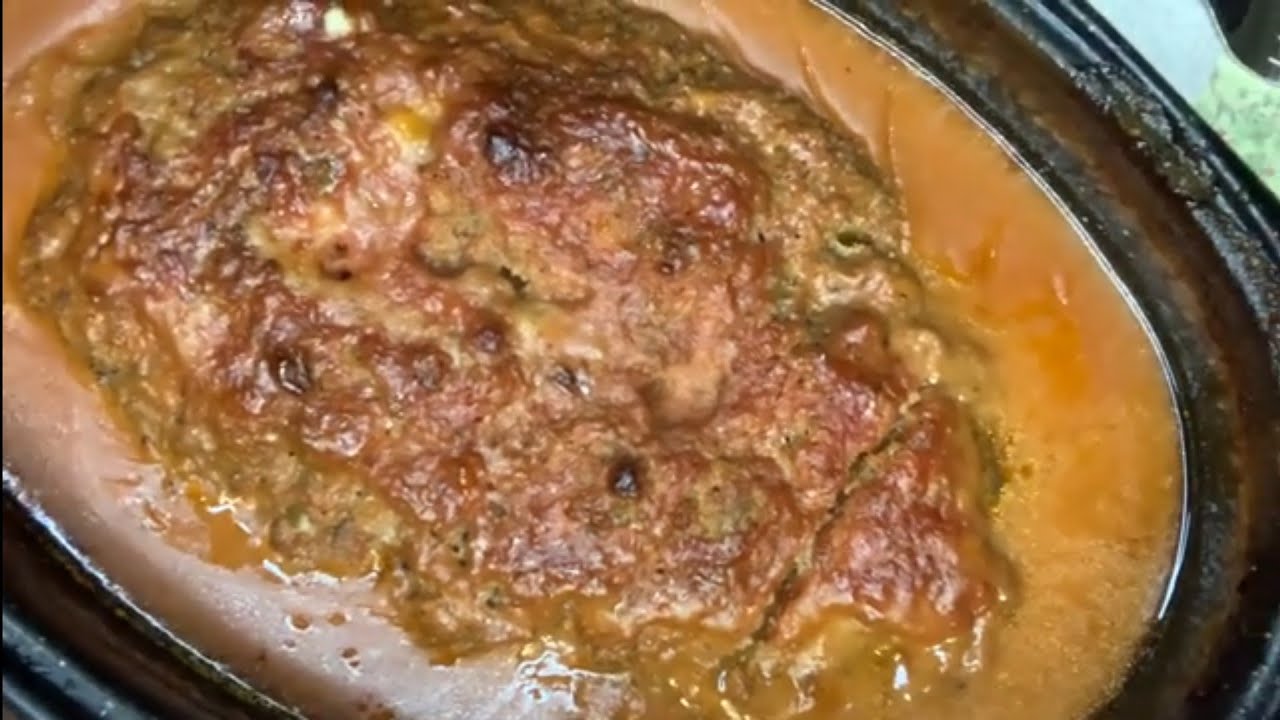 How To Make A Meatloaf With Tomato Sauce Gravy YouTube