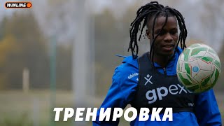 Тренировка перед выездом в Новополоцк