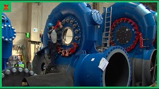 Francis turbine manufacturing process and its practical applications in life. Hydropower project