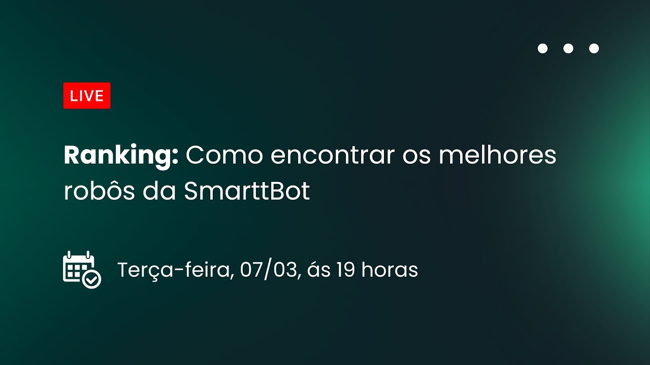 Ranking Como Encontrar Os Melhores Rob s Da SmarttBot YouTube ranking-como-encontrar-os-melhores-rob-s-da-smarttbot-youtube