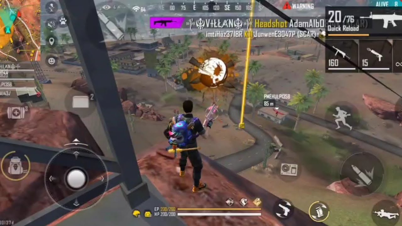 Cupid Scar and Mp40 🔥| Best Combination Guns 💚 - Garena Free Fire