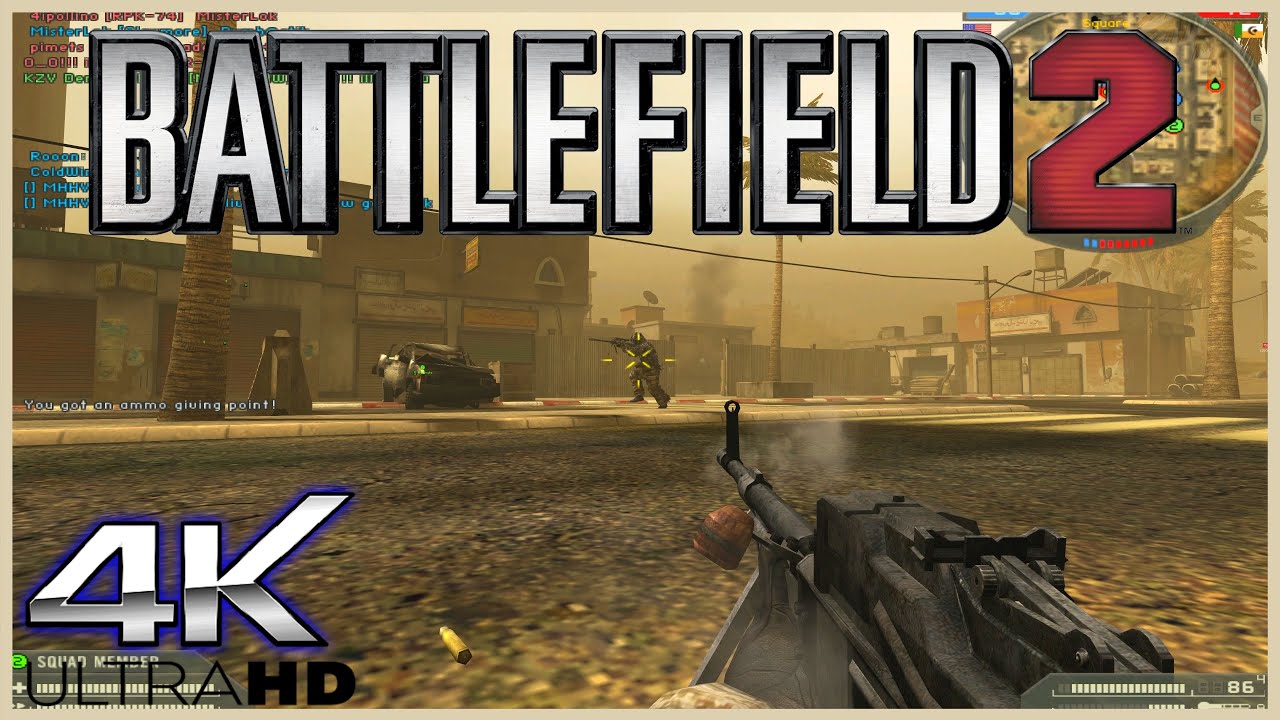 Battlefield 2 Multiplayer 2020 Back To Karkand Using PKM 4K