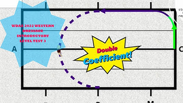 WDAA 2022 WESTERN DRESSAGE INTRODUCTORY LEVEL TEST 3