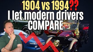 I let modern drivers compare cars from 1904 and 1994