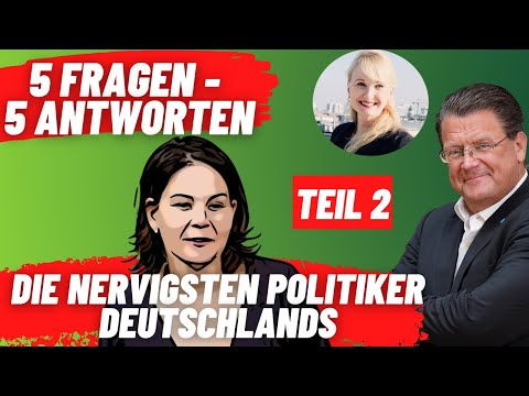 Die nervigsten Politiker Deutschlands - Teil 2