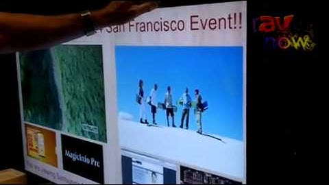 E4 AV Tour: Samsung Intros Commercial 24/7 Displays, Including 550DX With Slide-In Computer Unit