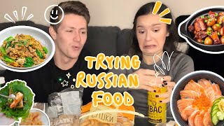 TRYING RUSSIAN FOOD | American's worst nightmare?!