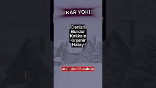 Download Lagu 🚨 Dikkat! Önümüzdeki 24 saat içersinde bu videoda bulunmayan şehirlerde kar bekliyoruz! MP3