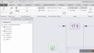 Standards-Based Syntax Checking of Datum Targets in Detailed Drawings