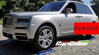 Rolls Royce Cullinan 4X4 Test On Rollers - Carcaine