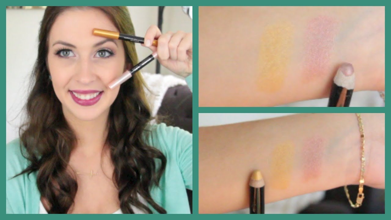 CoverGirl Flamed Out Eyeshadow Pencil Review | Makeup Minute - YouTube