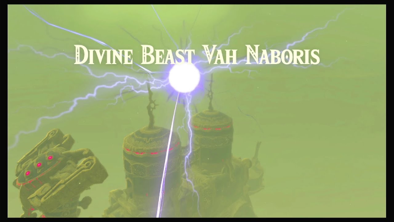 Zelda Breath of The Wild Parte 34# Urbosa e Besta Divina Vah Naboris