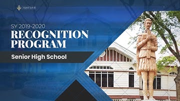 Senior High School Virtual Recognition SY2019-2020