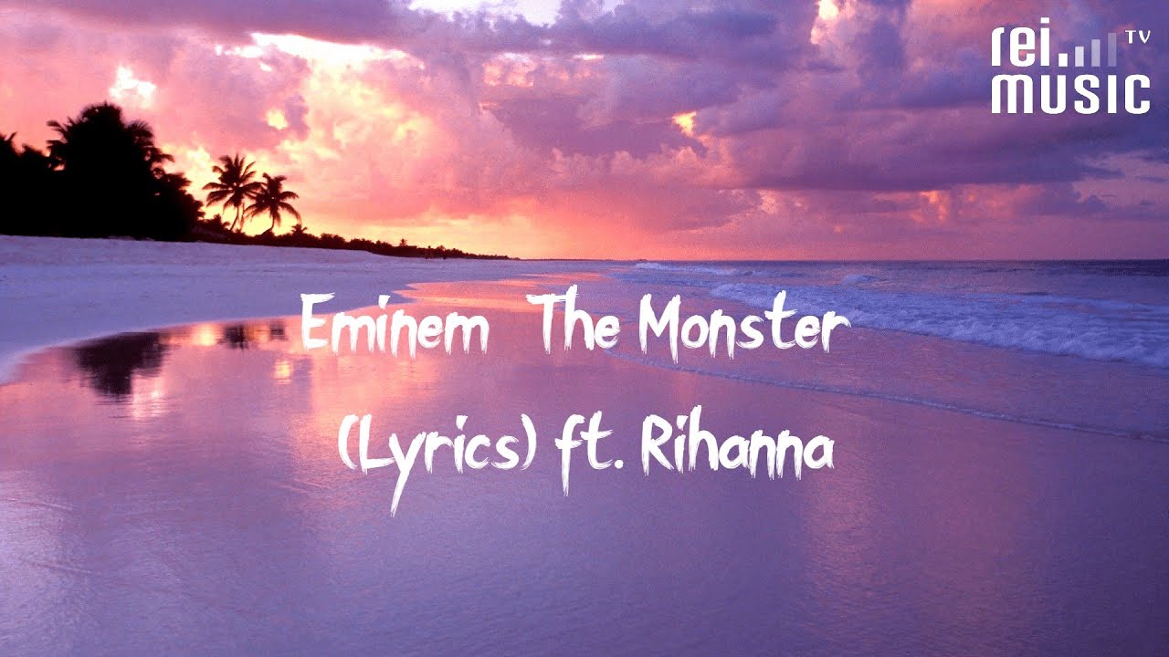 Eminem - The Monster (Lyrics) ft. Rihanna - YouTube