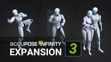 AccuPOSE INFINITY EXPANSION 3 - Riot, Drunken Fist, and 7 More New Models
