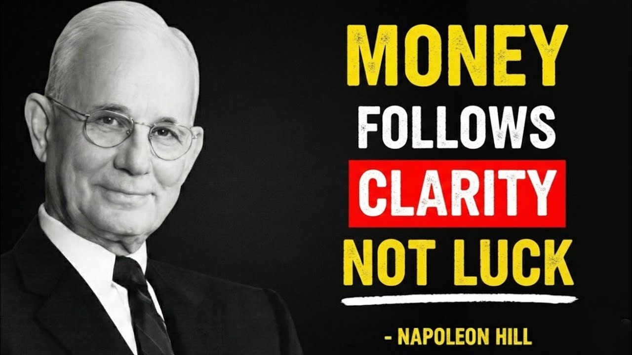 Money Follows the Man Who Knows Where He’s Going | Modern Napoleon Hill Motivation