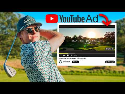 Testing A Golf Course I Saw On A YouTube Ad… (Was It A Scam?)