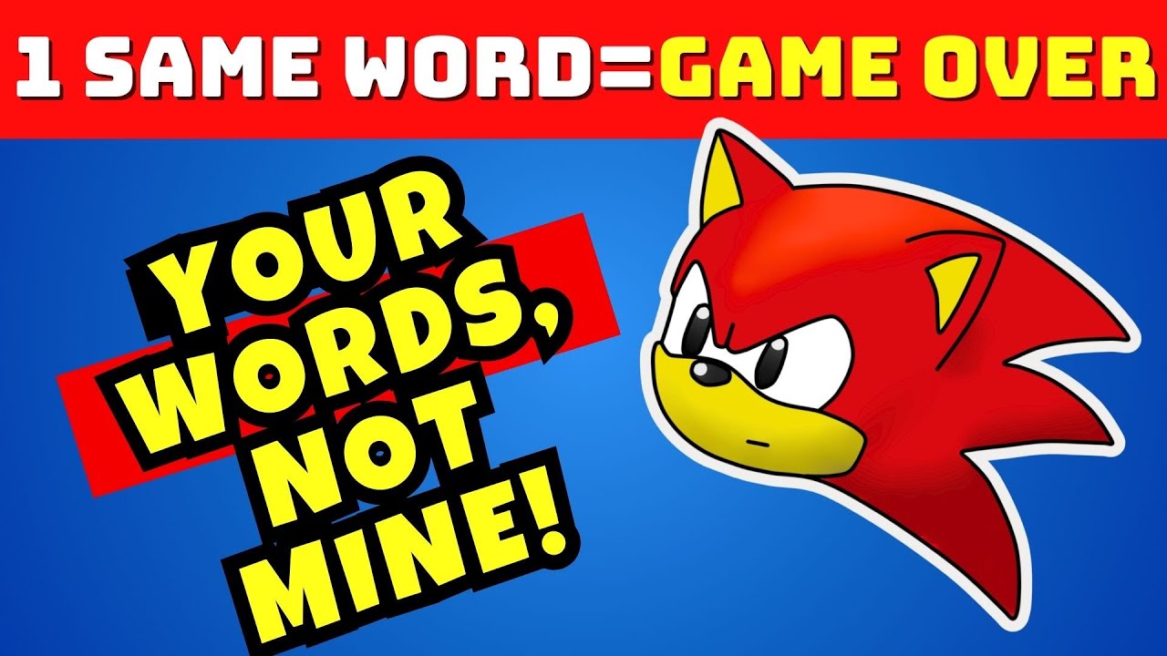 Avoid Saying The Same Thing As Me | Mega Challenge | Will Brainrot Take Over Your Mind? 