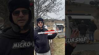 Microentrepreneurship Idea Onwheel Cafe  Shafqat Ali Pakoz microentrepreneur onwheels cafe