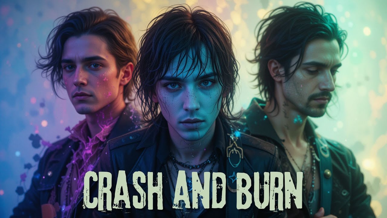 BCS - Crash And Burn | Rock/ Indie Rock/ Alt Rock/ Glam Rock/ Punk Rock/ AI Music