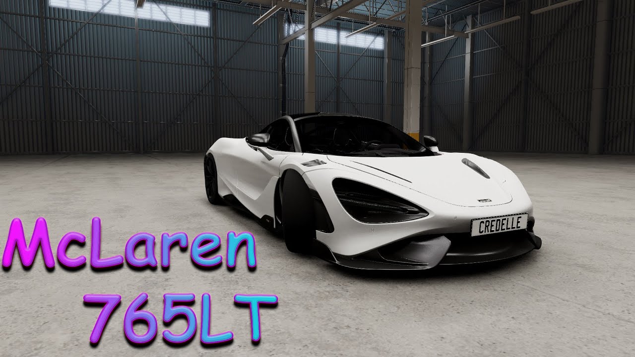 Mclaren 765lt beamng drive