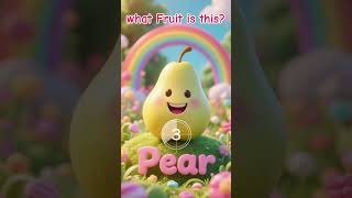 Fruits names 🍌🍉#fruit #fruits #learning #kidsvideo #kids #rhymes #fruitnamesforkids #rhymesforkids