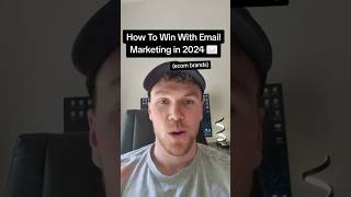 The 3 biggest things to improve your email marketing in 2024 using Klaviyo #ecommerce #marketing