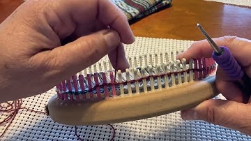 Loom Knit Step 2 Part 2 Toe Up Socks Loom-a-long - Toe Short Row Increases