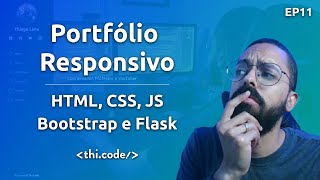Portfólio Responsivo - Envio de email com Python e Flask | EP11