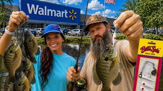 $1.97 Walmart Bait vs Live Worms! | Louisiana Creek Bream Fishing (Catch Clean Cook)