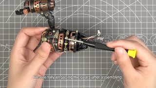 ROKR Emperor Scorpion Model DIY 3D Puzzle MI04 Assemble step 5