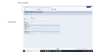 How to view BOM at Single Level in SAP S/4 HANA?
