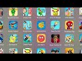 Roblox, Sprunki survival, Draw To Smash, Freaky Stan, Hide Ball, Scary Teacher 3D,Draw Master, Punis