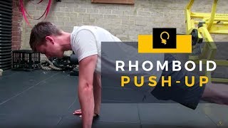 5EW Exercises: Rhomboid Push Up