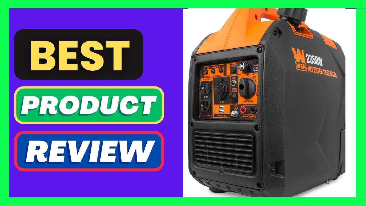WEN Super Quiet 2350-Watt Portable Inverter Generator with Fuel Shut Off