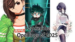 My Top Anime Openings Of 2025