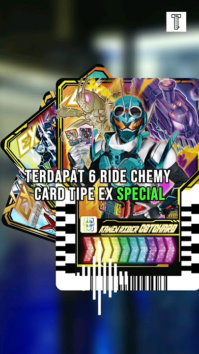 6 Ride Chemy Card Tipe EX Special #kamenridergotchard #kamenrider #shorts