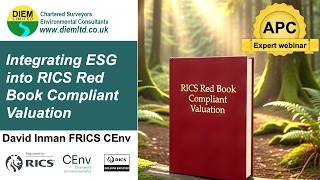 Integrating ESG & sustainability into RICS Red Book Compliant Valuation