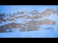 Snowstorm Ambience in a Small Winter Town ❄️🌬 | Blizzard Sounds for Deep Sleep (3 Hours)