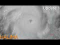 Cyclone Halima a category 4