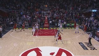 Information Dennis Schroder Misses 3-pointer for Win | Knicks vs Hawks | January 29, 2017 | 2016-17 NBA Season Guide