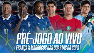FRANÇA X MARROCOS AO VIVO: TUDO DO PRIMEIRO DUELO DAS QUARTAS DE FINAL DA COPA DO MUNDO
